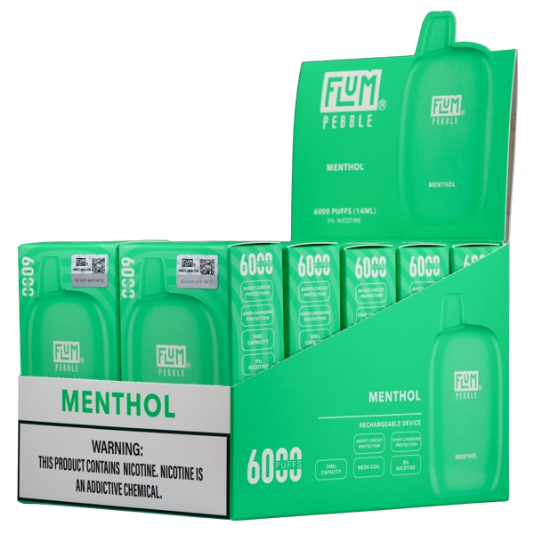 Menthol FLUM Pebble