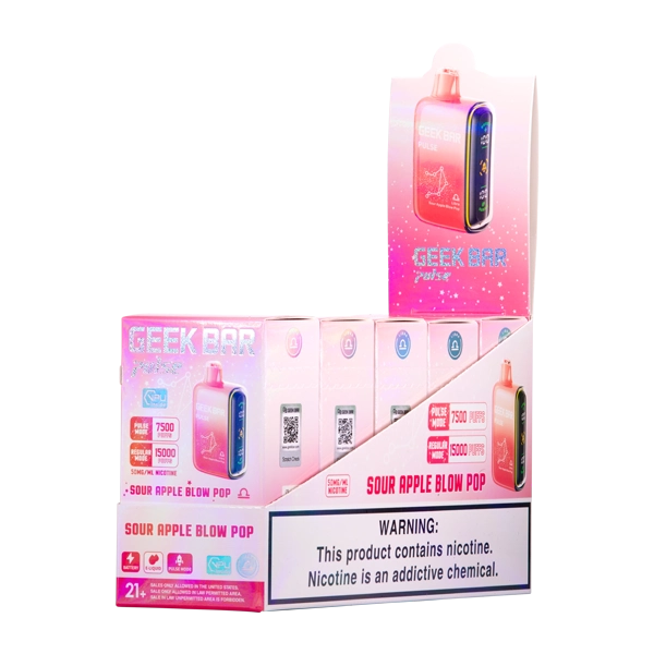 exploded view of coca cola geekbar pulse x 25k components