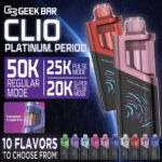 [5-Pack]Geek Bar Clio Kit 50000 (10 flavors)