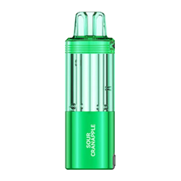 A clear diagram showing the two components of foger pods: the disposable pod and the reusable power bank, with labels explaining the 19ml e-liquid capacity and 30k puff count.