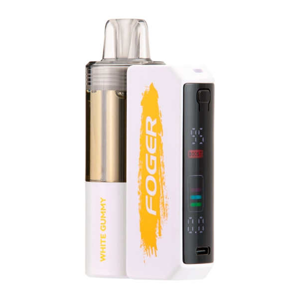 foger vape switch on bottom white gummy