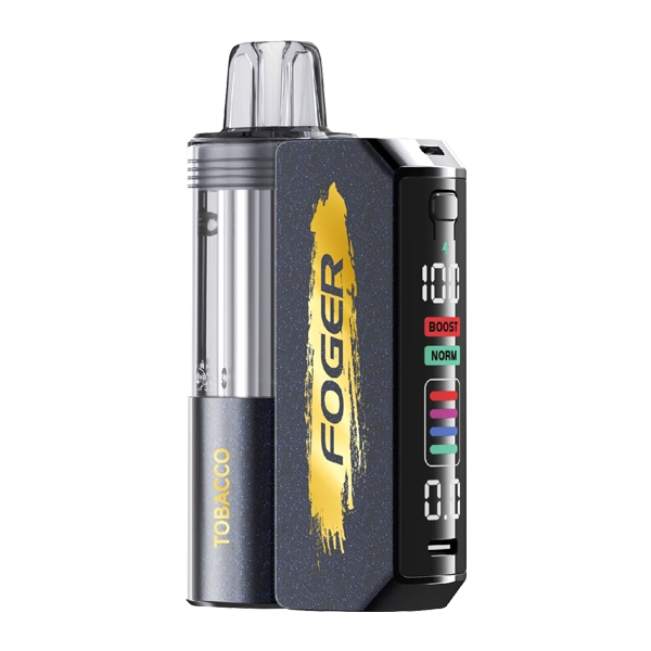 Tobacco FOGER Switch Pro Kit 30k tobacco flavored vape with refillable pod